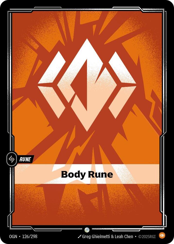 Body Rune - Spiritforged