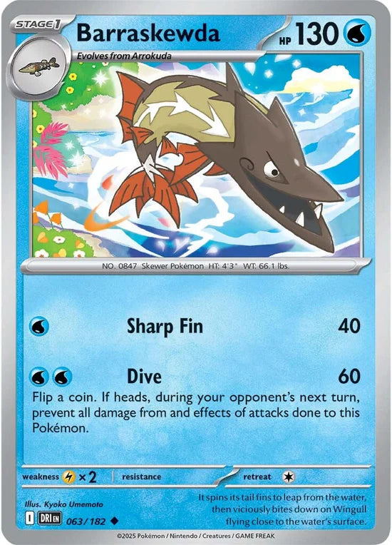 Barraskewda 063/182 Uncommon