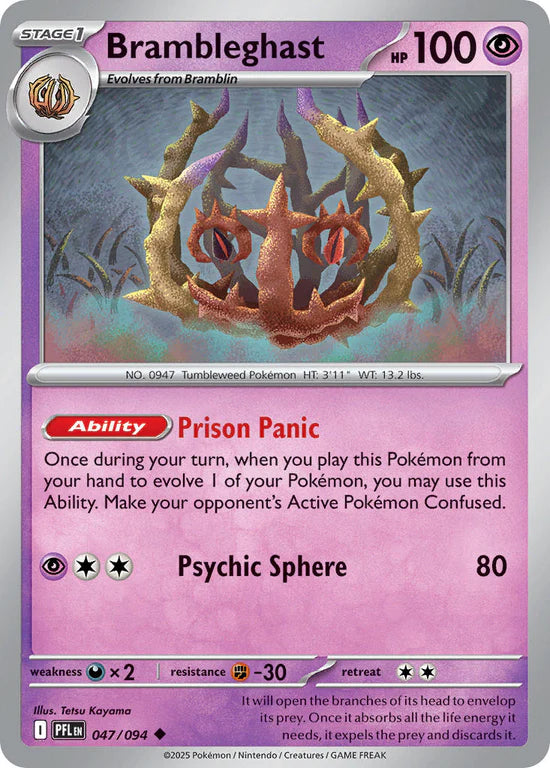 Brambleghast 047/094 Uncommon Reverse Holo