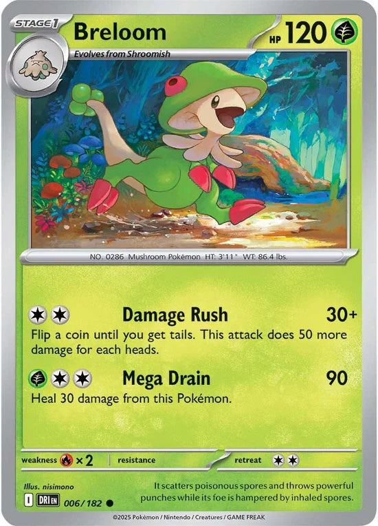 Breloom 006/182 Common