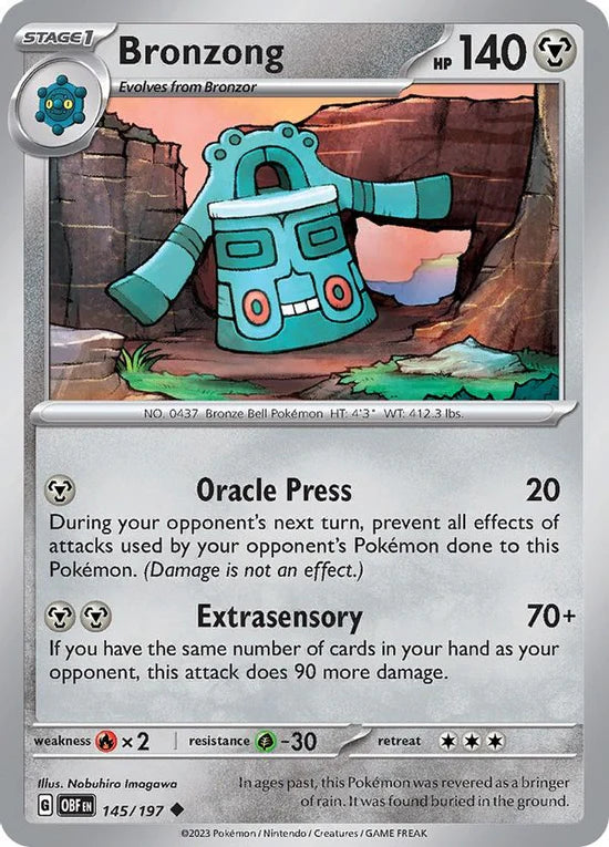Bronzong 145/197 Uncommon