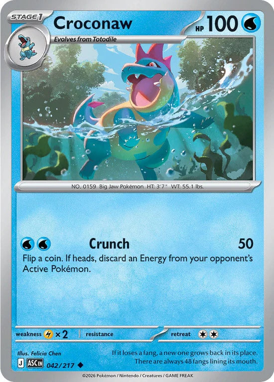 Croconaw 042/217 Uncommon