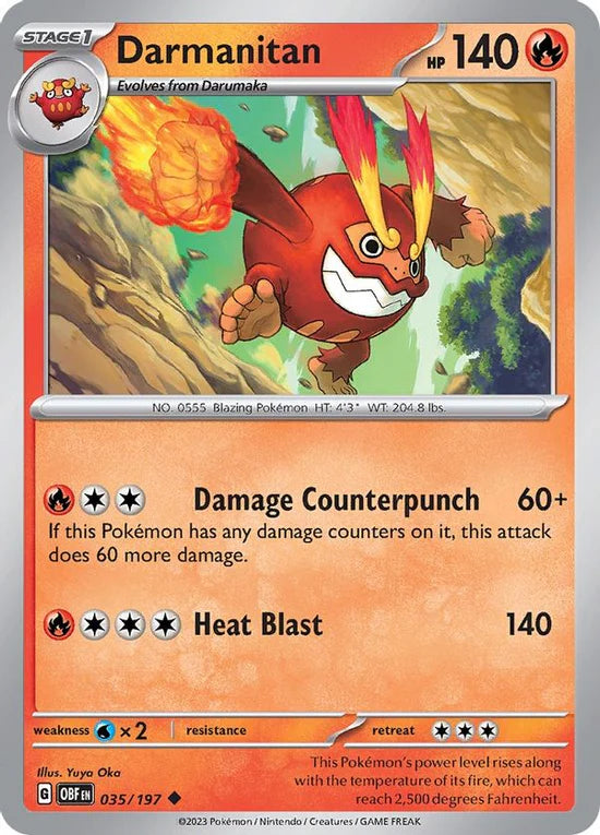 Darmanitan 035/197 Uncommon