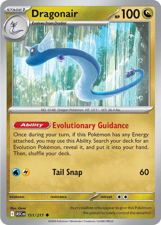 Dragonair 151/217 Uncommon