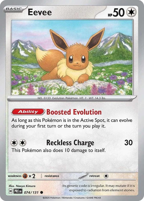 Eevee 074/131 Common