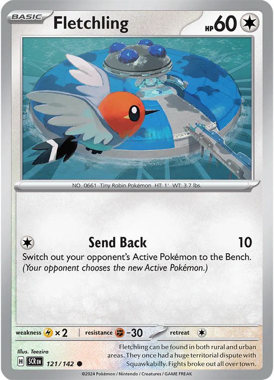Fletchling 121/142 Common Reverse Holo