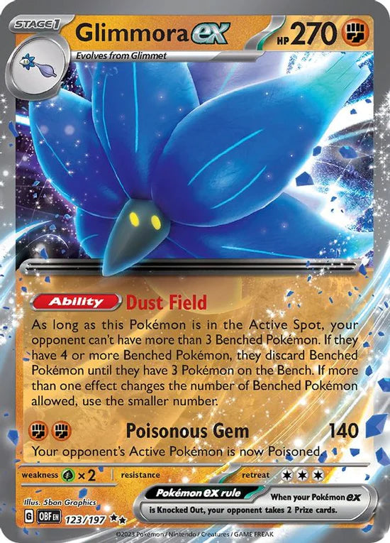 Glimmora ex 123/197 Ultra Rare