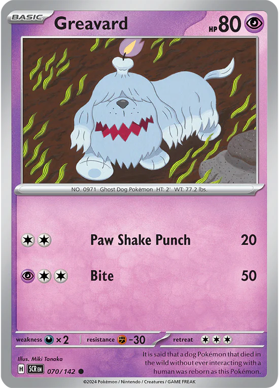 Greavard 070/142 Common Reverse Holo