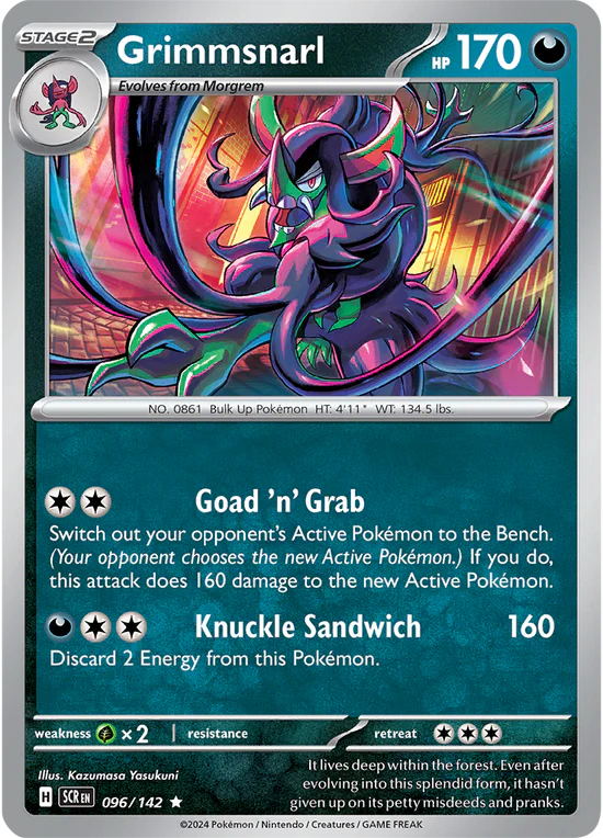 Grimmsnarl 096/142 Rare Reverse Holo