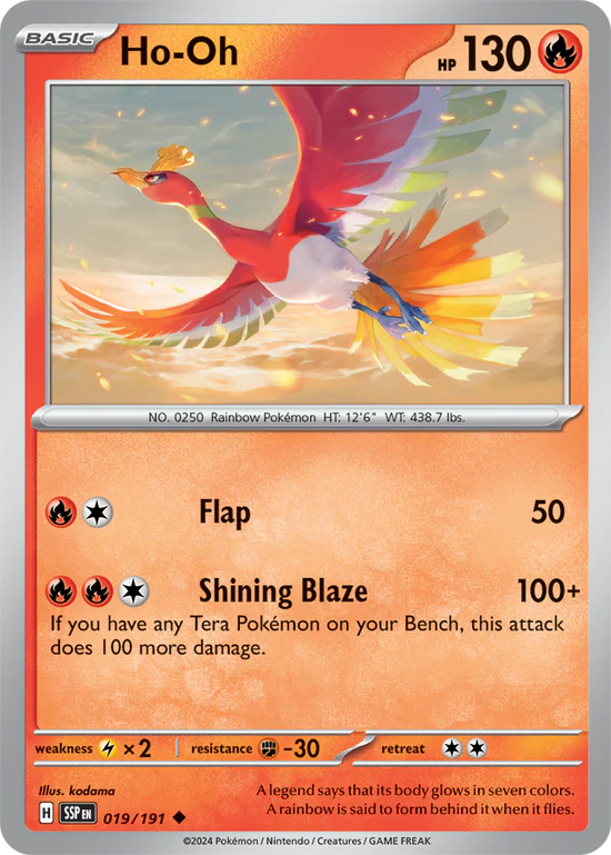 Ho Oh 019/191 Uncommon