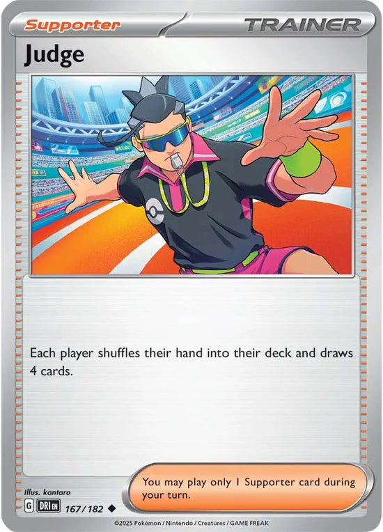 Judge 167/182 Uncommon Reverse Holo