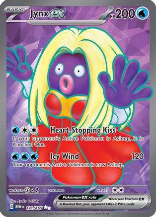 Jynx Ex 191/165 Ultra Rare