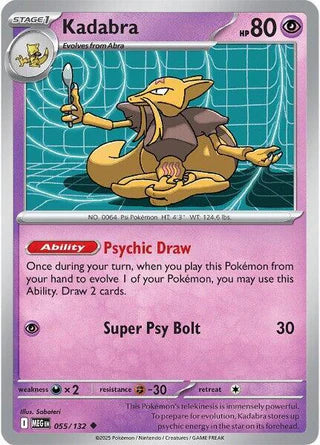 Kadabra 055/132 Uncommon