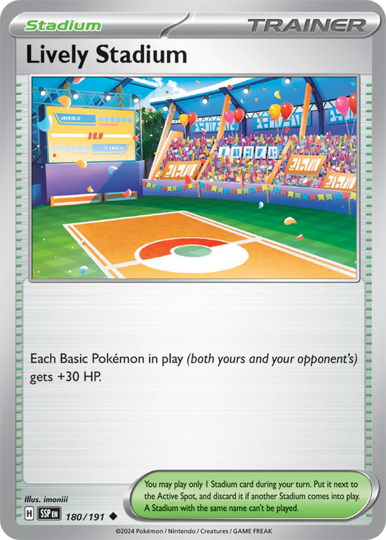 Lively Stadium 180/191 Uncommon