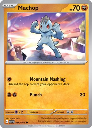 Machop 066/165 Common