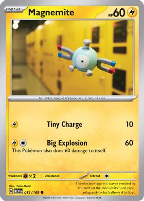 Magnemite 081/165 Uncommon
