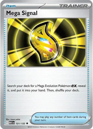 Mega Signal 121/132 Uncommon Reverse Holo