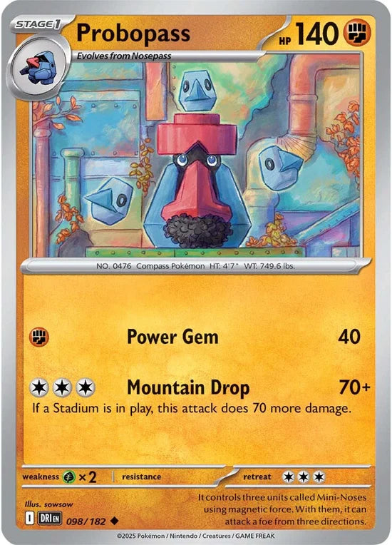 Probopass 098/182 Uncommon Reverse Holo