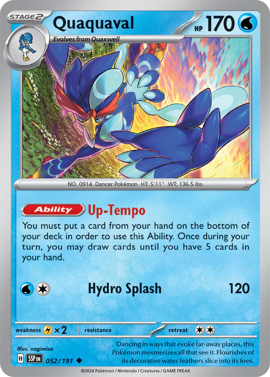 Quaquaval 054/191 Holo Rare