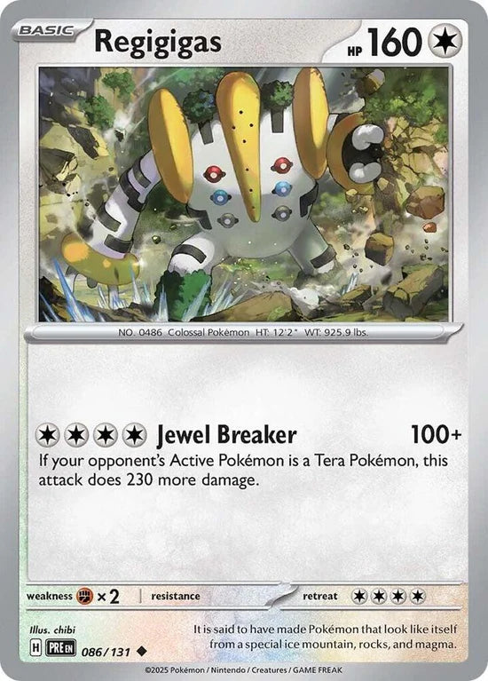 Regigigas 086/131 Uncommon