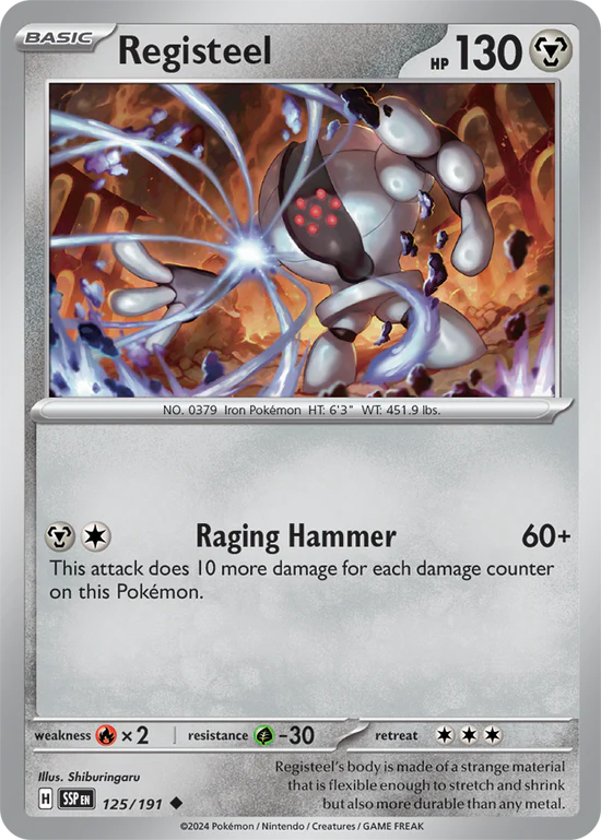 Registeel 125/191 Uncommon