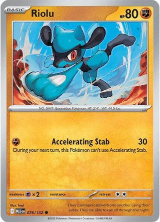 Riolu 076/132 Common