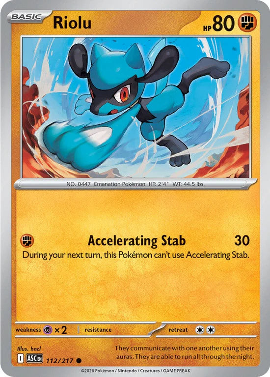 Riolu 112/217 Common