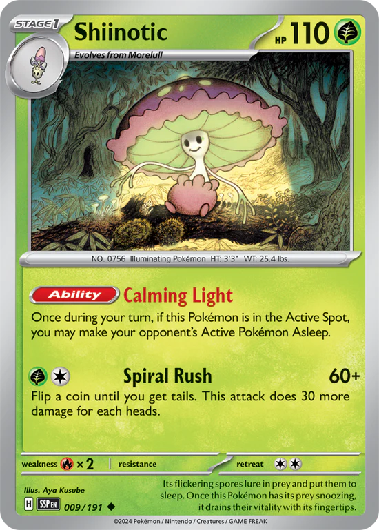 Shiinotic 009/191 Uncommon
