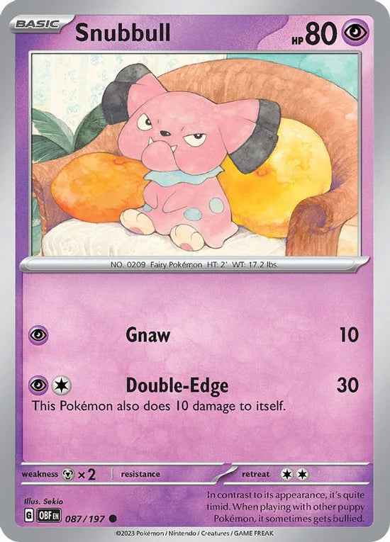 Snubbull 087/197 Common