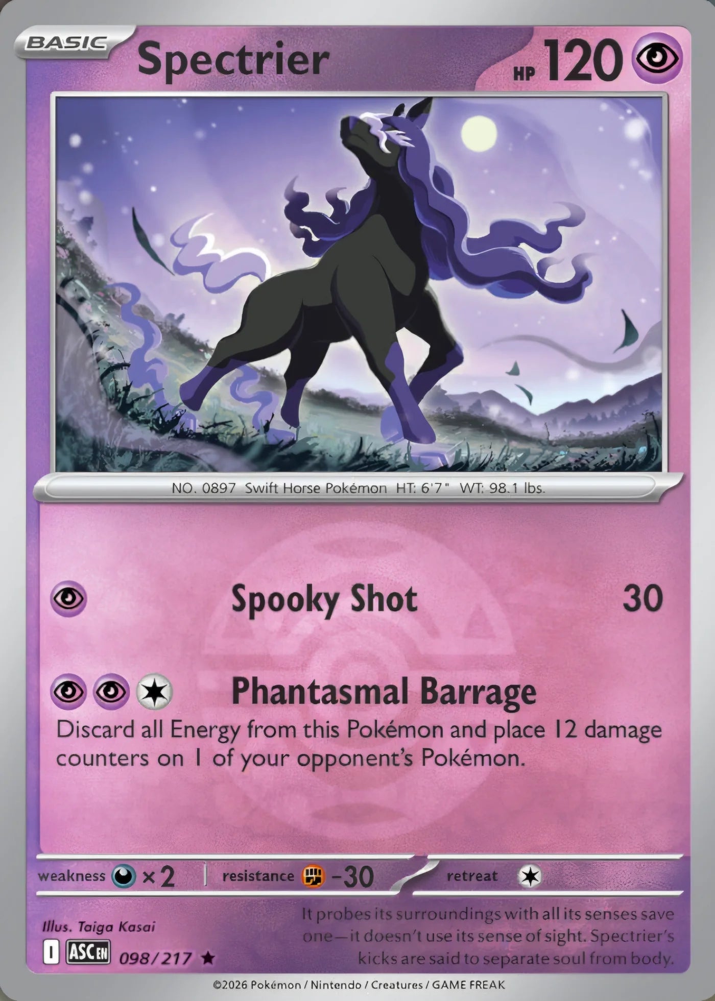 Spectrier 098/217 Rare Dusk Ball