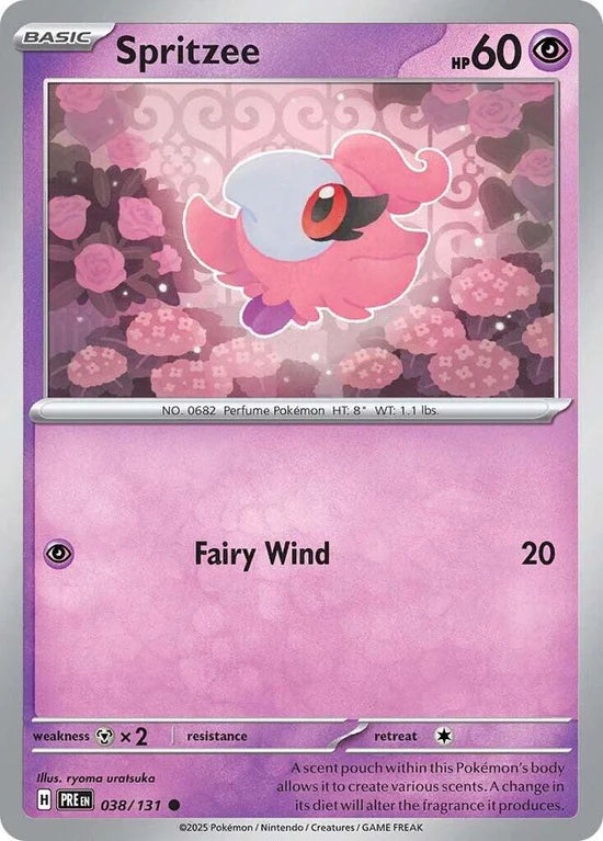 Spritzee 038/131 Common Reverse Holo