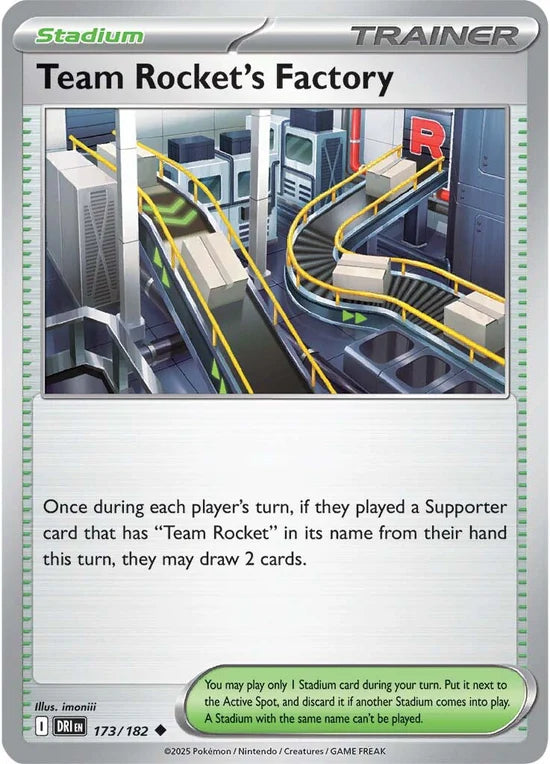 Team Rocket's Factory 173/182 Uncommon