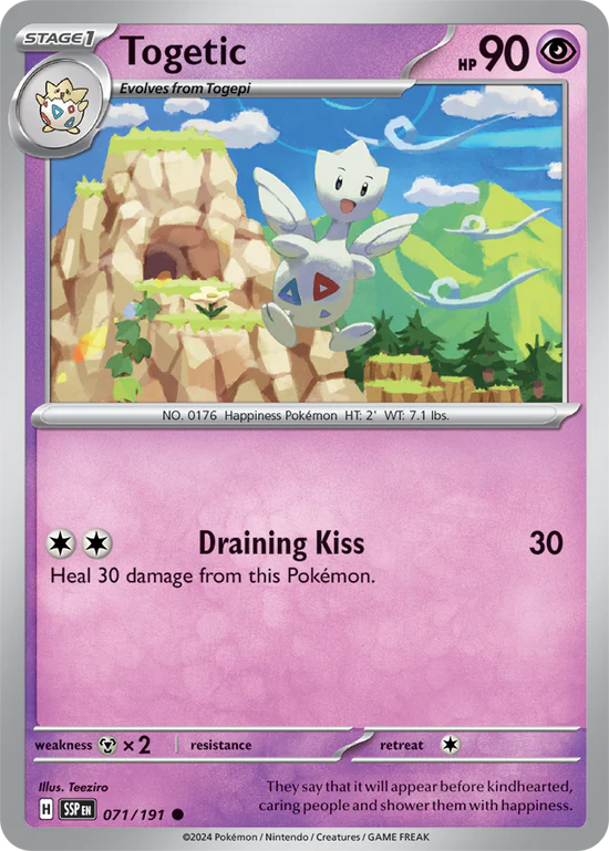 Togetic 071/191 Common Reverse Holo