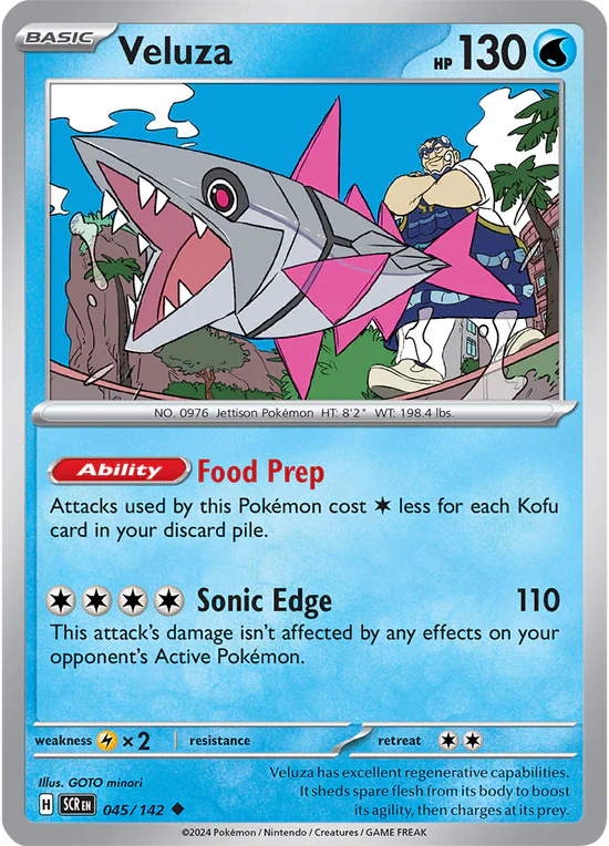 Veluza 045/142 Uncommon Reverse Holo