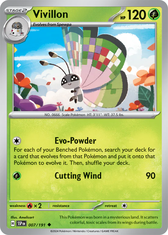 Vivillon 007/191 Uncommon
