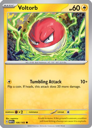 Voltorb 100/165 Common