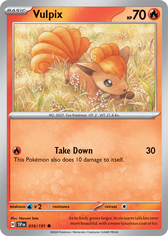 Vulpix 016/191 Common