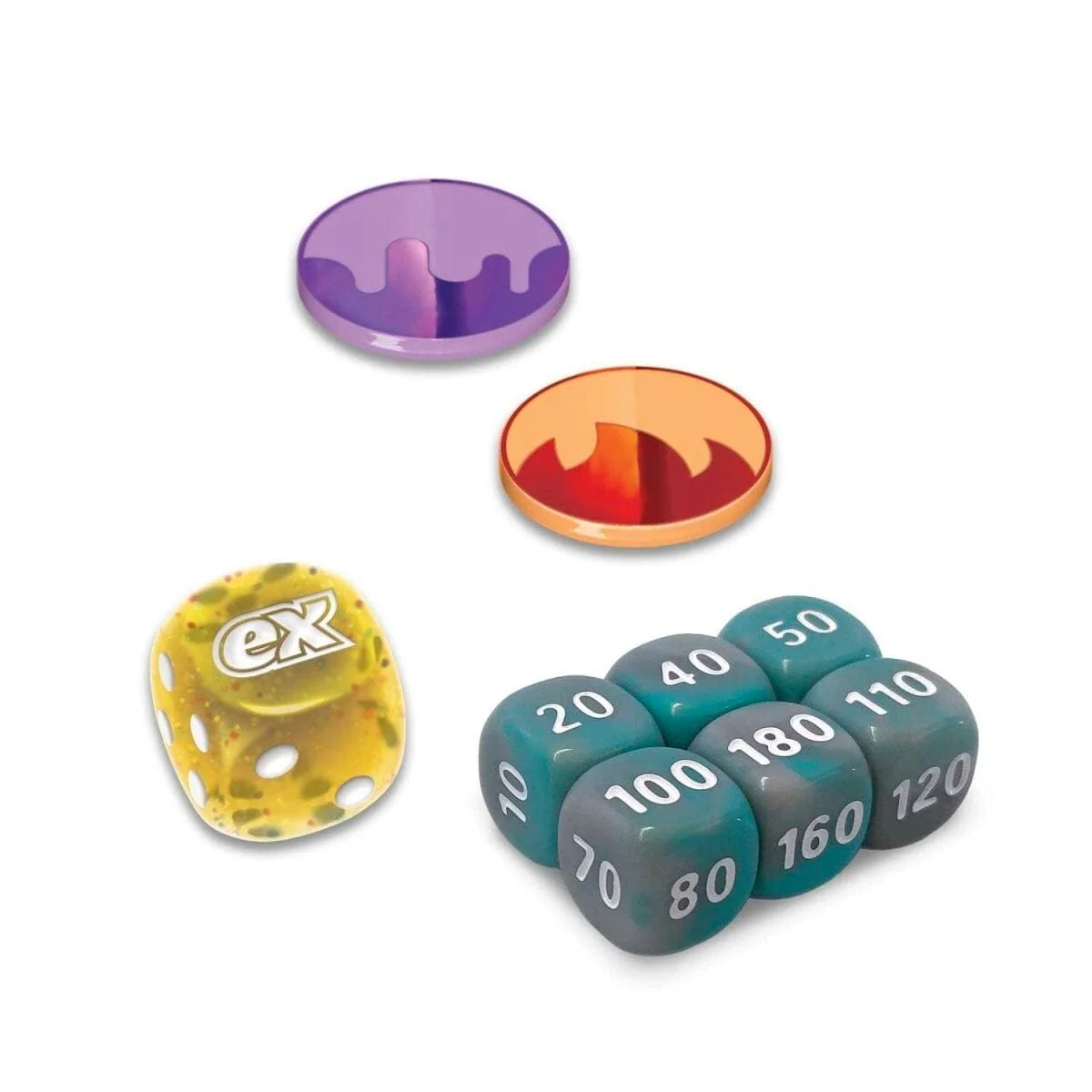 Dados y marcadores ETB Surging Sparks