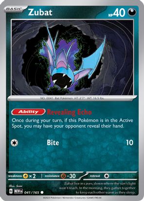 Zubat 041/165 Common