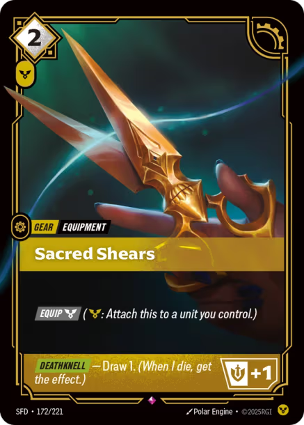 Sacred Shears - Spiritforged