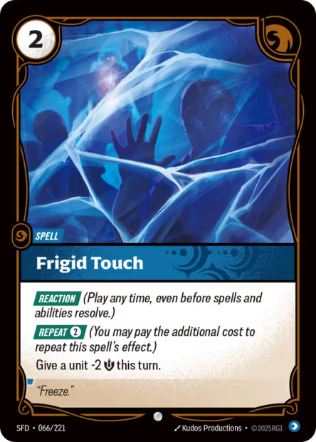 Frigid Touch - Spiritforged