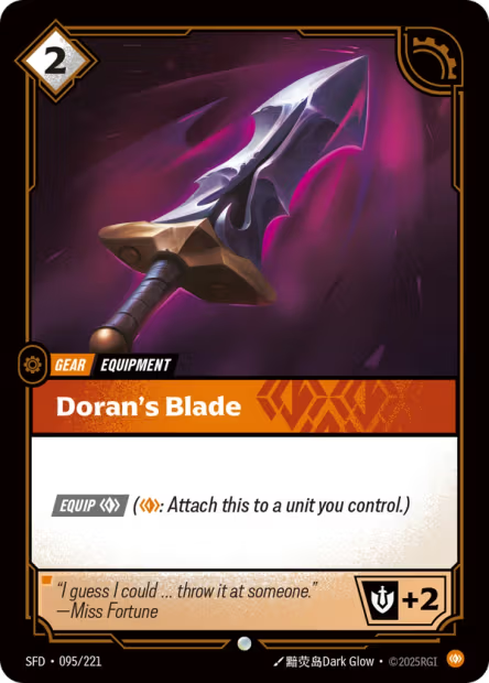 Doran's Blade - Spiritforged