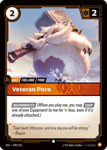 Veteran Poro - Spiritforged
