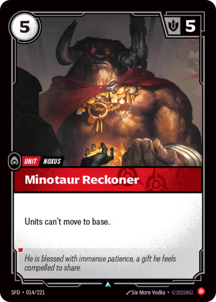 Minotaur Reckoner - Spiritforged