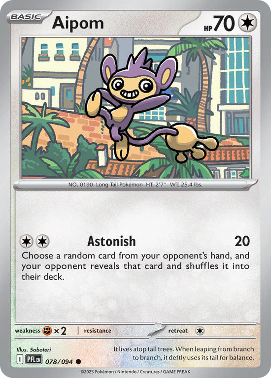 Aipom 078/094 Common