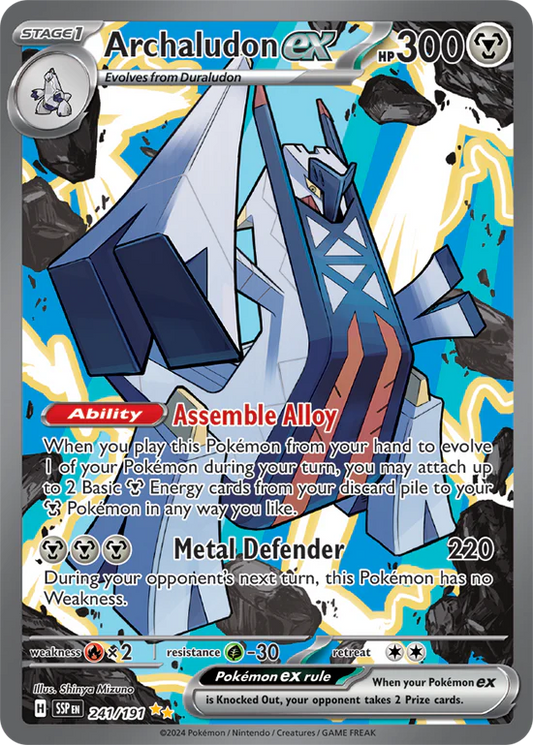 Archaludon Ex 241/191 Special Illustration Rare