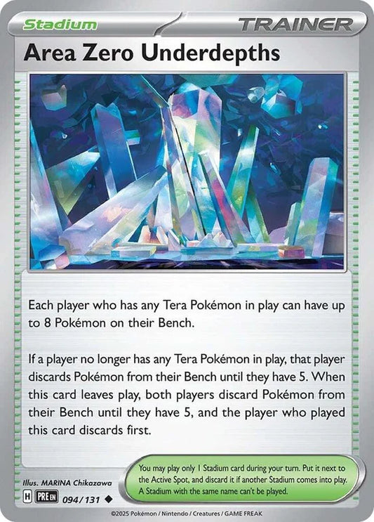 Area Zero Underdepths 094/131 Uncommon