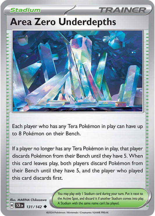 Area Zero Underdepths 131/142 Uncommon Reverse Holo