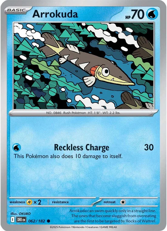Arrokuda 062/182 Common Reverse Holo