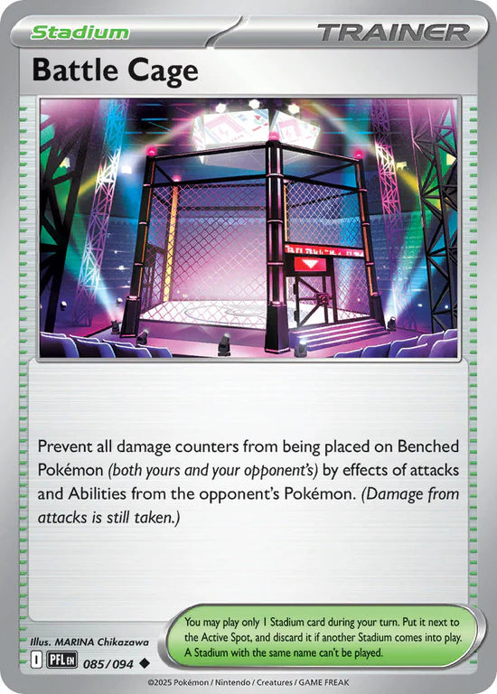 Battle Cage 085/094 Uncommon